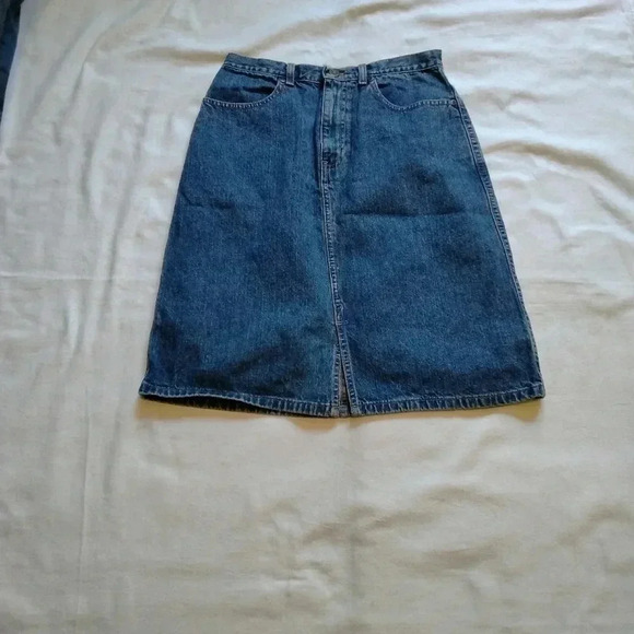Eddie Bauer Denim Skirt - Picture 1 of 2